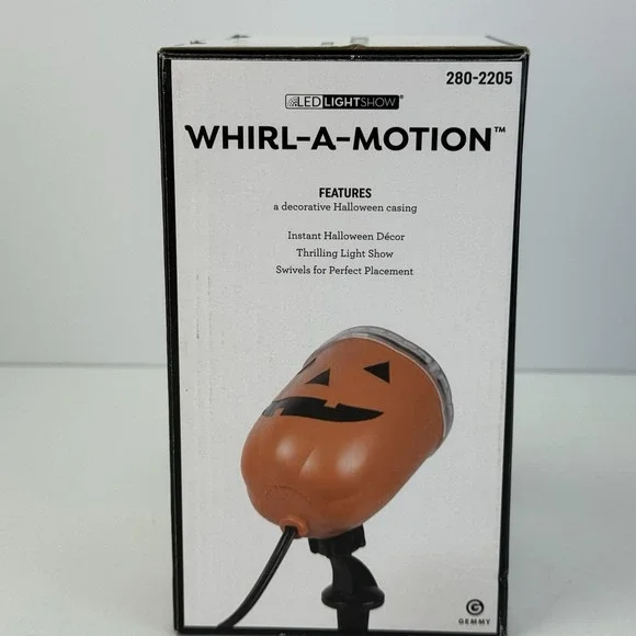 Gemmy LED Lightshow Projection Whirl-A-Motion Ghosts Projects 15 ft See Video! - Picture 4 of 17